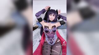 Amaimaiofficial (Mai) OnlyFans Leaks Smol Erotic Cosplayers with Big Perv 360