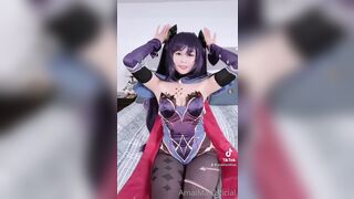 Amaimaiofficial (Mai) OnlyFans Leaks Smol Erotic Cosplayers with Big Perv 360