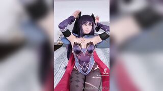Amaimaiofficial (Mai) OnlyFans Leaks Smol Erotic Cosplayers with Big Perv 360