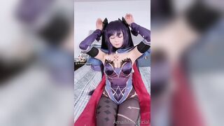 Amaimaiofficial (Mai) OnlyFans Leaks Smol Erotic Cosplayers with Big Perv 360