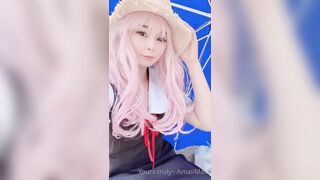 Amaimaiofficial (Mai) OnlyFans Leaks Smol Erotic Cosplayers with Big Perv 171