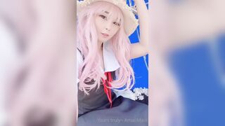 Amaimaiofficial (Mai) OnlyFans Leaks Smol Erotic Cosplayers with Big Perv 171