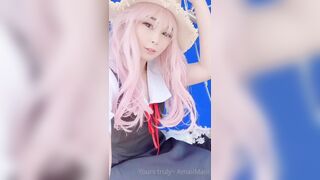 Amaimaiofficial (Mai) OnlyFans Leaks Smol Erotic Cosplayers with Big Perv 171