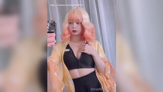 Amaimaiofficial (Mai) OnlyFans Leaks Smol Erotic Cosplayers with Big Perv 291
