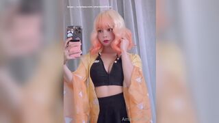Amaimaiofficial (Mai) OnlyFans Leaks Smol Erotic Cosplayers with Big Perv 291