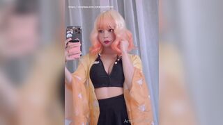 Amaimaiofficial (Mai) OnlyFans Leaks Smol Erotic Cosplayers with Big Perv 291
