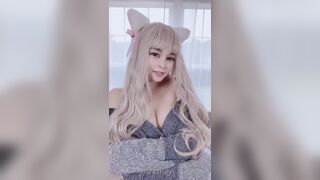 Amaimaiofficial (Mai) OnlyFans Leaks Smol Erotic Cosplayers with Big Perv 111