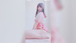 Amaimaiofficial (Mai) OnlyFans Leaks Smol Erotic Cosplayers with Big Perv 192