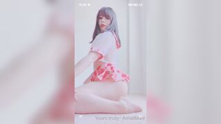 Amaimaiofficial (Mai) OnlyFans Leaks Smol Erotic Cosplayers with Big Perv 192
