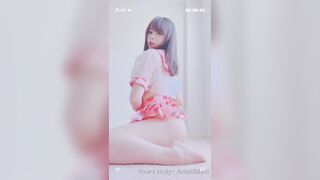 Amaimaiofficial (Mai) OnlyFans Leaks Smol Erotic Cosplayers with Big Perv 192