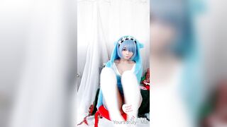 Amaimaiofficial (Mai) OnlyFans Leaks Smol Erotic Cosplayers with Big Perv 27