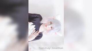 Amaimaiofficial (Mai) OnlyFans Leaks Smol Erotic Cosplayers with Big Perv 179