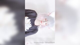 Amaimaiofficial (Mai) OnlyFans Leaks Smol Erotic Cosplayers with Big Perv 179
