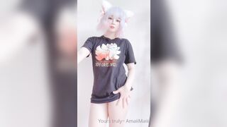 Amaimaiofficial (Mai) OnlyFans Leaks Smol Erotic Cosplayers with Big Perv 179