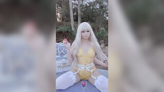 Amaimaiofficial (Mai) OnlyFans Leaks Smol Erotic Cosplayers with Big Perv 49