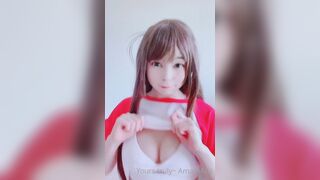Amaimaiofficial (Mai) OnlyFans Leaks Smol Erotic Cosplayers with Big Perv 123
