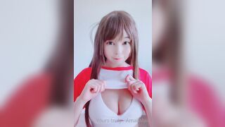Amaimaiofficial (Mai) OnlyFans Leaks Smol Erotic Cosplayers with Big Perv 123