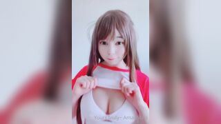 Amaimaiofficial (Mai) OnlyFans Leaks Smol Erotic Cosplayers with Big Perv 123