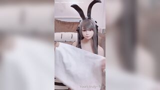 Amaimaiofficial (Mai) OnlyFans Leaks Smol Erotic Cosplayers with Big Perv 92