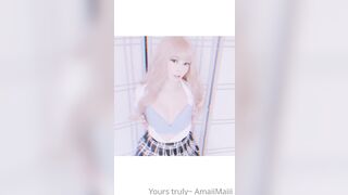 Amaimaiofficial (Mai) OnlyFans Leaks Smol Erotic Cosplayers with Big Perv 149