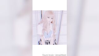 Amaimaiofficial (Mai) OnlyFans Leaks Smol Erotic Cosplayers with Big Perv 149