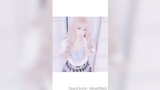 Amaimaiofficial (Mai) OnlyFans Leaks Smol Erotic Cosplayers with Big Perv 149