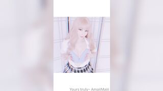 Amaimaiofficial (Mai) OnlyFans Leaks Smol Erotic Cosplayers with Big Perv 149