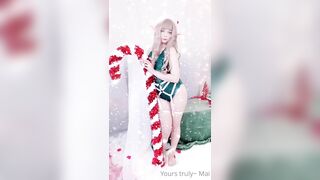 Amaimaiofficial (Mai) OnlyFans Leaks Smol Erotic Cosplayers with Big Perv 5