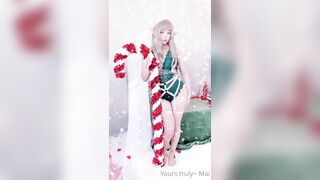 Amaimaiofficial (Mai) OnlyFans Leaks Smol Erotic Cosplayers with Big Perv 5