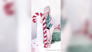 Amaimaiofficial (Mai) OnlyFans Leaks Smol Erotic Cosplayers with Big Perv 5