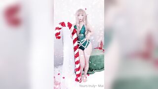 Amaimaiofficial (Mai) OnlyFans Leaks Smol Erotic Cosplayers with Big Perv 5