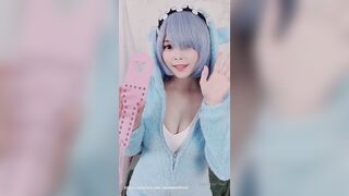 Amaimaiofficial (Mai) OnlyFans Leaks Smol Erotic Cosplayers with Big Perv 39
