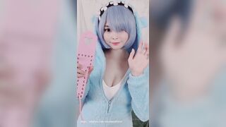 Amaimaiofficial (Mai) OnlyFans Leaks Smol Erotic Cosplayers with Big Perv 39