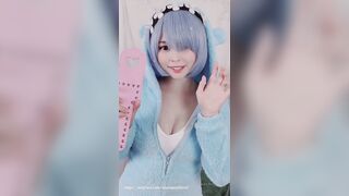 Amaimaiofficial (Mai) OnlyFans Leaks Smol Erotic Cosplayers with Big Perv 39