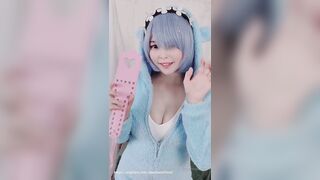 Amaimaiofficial (Mai) OnlyFans Leaks Smol Erotic Cosplayers with Big Perv 39