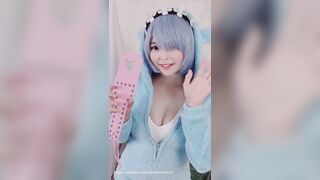 Amaimaiofficial (Mai) OnlyFans Leaks Smol Erotic Cosplayers with Big Perv 39