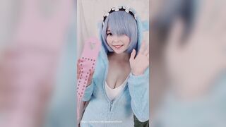 Amaimaiofficial (Mai) OnlyFans Leaks Smol Erotic Cosplayers with Big Perv 39