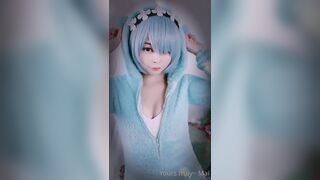 Amaimaiofficial (Mai) OnlyFans Leaks Smol Erotic Cosplayers with Big Perv 36