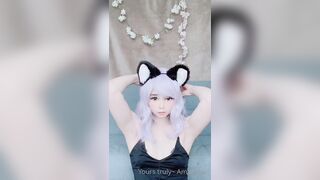 Amaimaiofficial (Mai) OnlyFans Leaks Smol Erotic Cosplayers with Big Perv 98