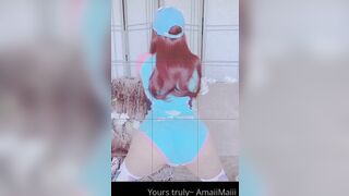 Amaimaiofficial (Mai) OnlyFans Leaks Smol Erotic Cosplayers with Big Perv 127
