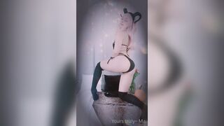 Amaimaiofficial (Mai) OnlyFans Leaks Smol Erotic Cosplayers with Big Perv 59