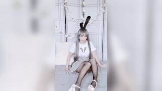Amaimaiofficial (Mai) OnlyFans Leaks Smol Erotic Cosplayers with Big Perv 136
