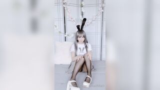 Amaimaiofficial (Mai) OnlyFans Leaks Smol Erotic Cosplayers with Big Perv 136