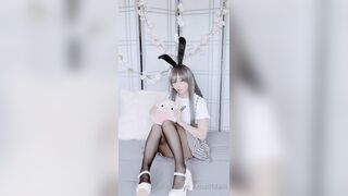 Amaimaiofficial (Mai) OnlyFans Leaks Smol Erotic Cosplayers with Big Perv 136