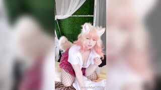 Amaimaiofficial (Mai) OnlyFans Leaks Smol Erotic Cosplayers with Big Perv 336
