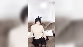 Amaimaiofficial (Mai) OnlyFans Leaks Smol Erotic Cosplayers with Big Perv 83