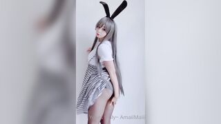 Amaimaiofficial (Mai) OnlyFans Leaks Smol Erotic Cosplayers with Big Perv 135
