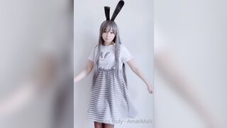 Amaimaiofficial (Mai) OnlyFans Leaks Smol Erotic Cosplayers with Big Perv 135
