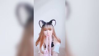 Amaimaiofficial (Mai) OnlyFans Leaks Smol Erotic Cosplayers with Big Perv 190