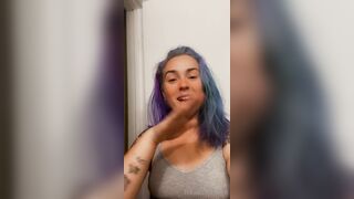 Freakslutsage (freaksl_tsage) OnlyFans Leaks Sage the Giant Dildo Anal Freak 117